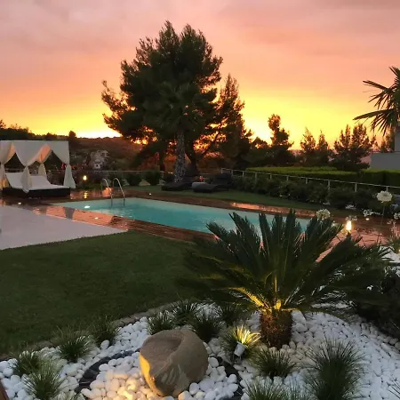 Willa Villa Paradiso - Private Pool, 3 Bdrms, Bbq, Sea View Hanioti